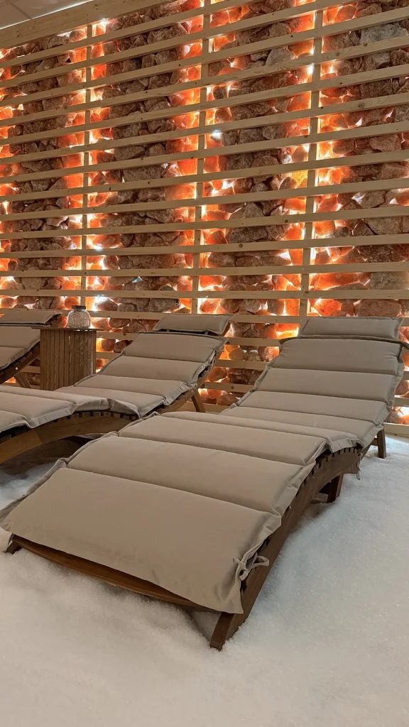 Salt Room | Haloterapia Martin | Soľná jaskyňa | Detail na lehátka